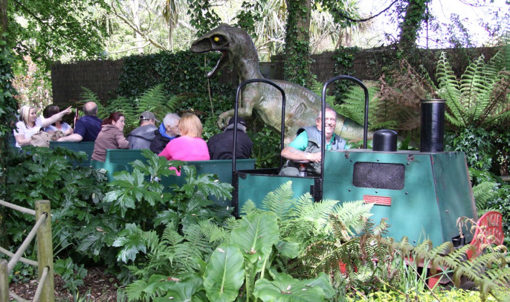 Jungle Express Train in Dinosaur country