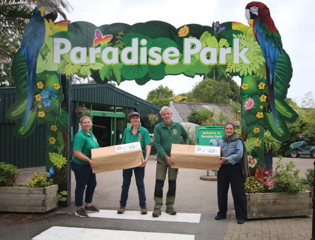 Mitchell's Lorikeet group leave Paradise Park in Cornwall for Bali